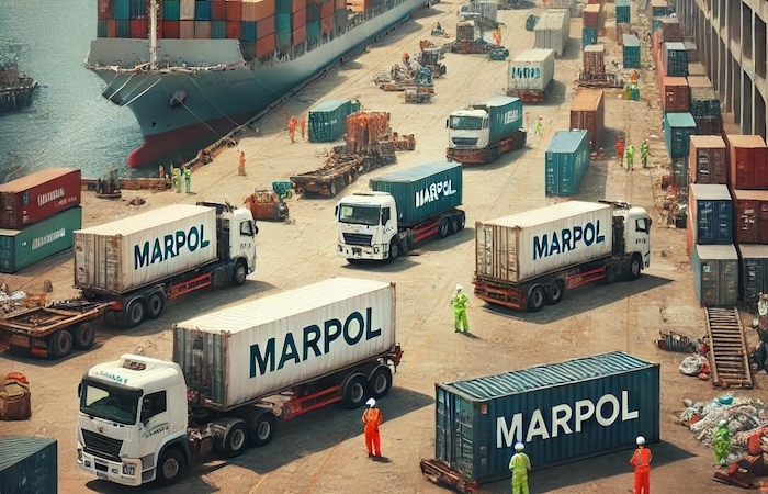 Enlèvement déchets MARPOL