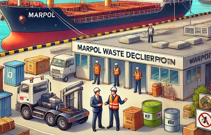 Enlèvement déchets MARPOL